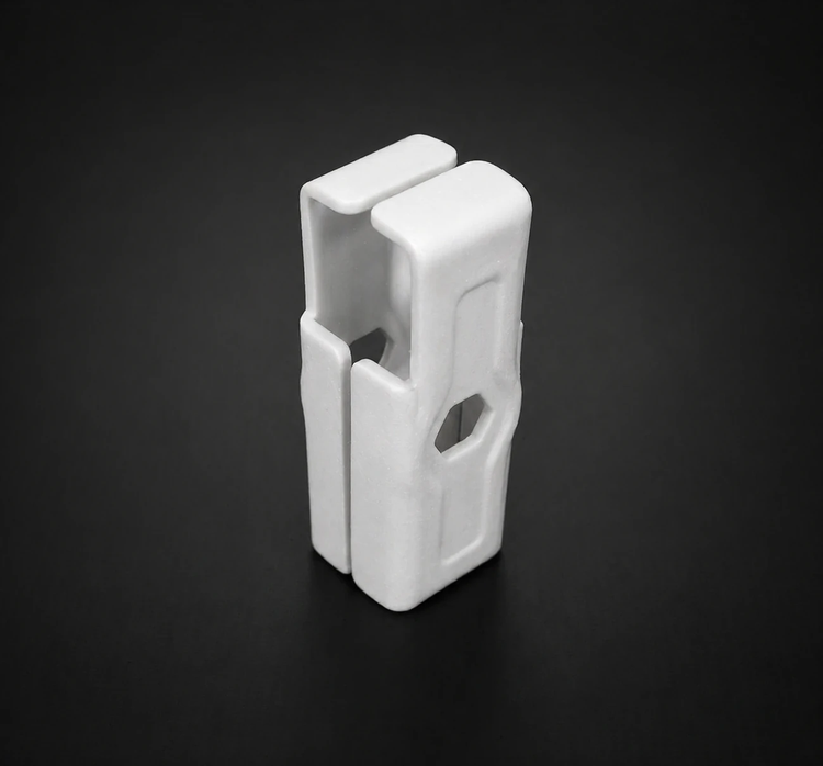 بست پروفیل ۲۵ یک طرفه 2mm سفید