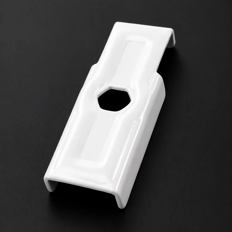 بست پروفیل ۲۵ یک طرفه 2mm سفید